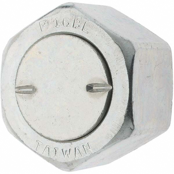 Parker Hydraulic Hose Male SAE 37 ° JIC Rigid Fitting: 0.25" ID, 4 mm, 1/2-20 - KP81286