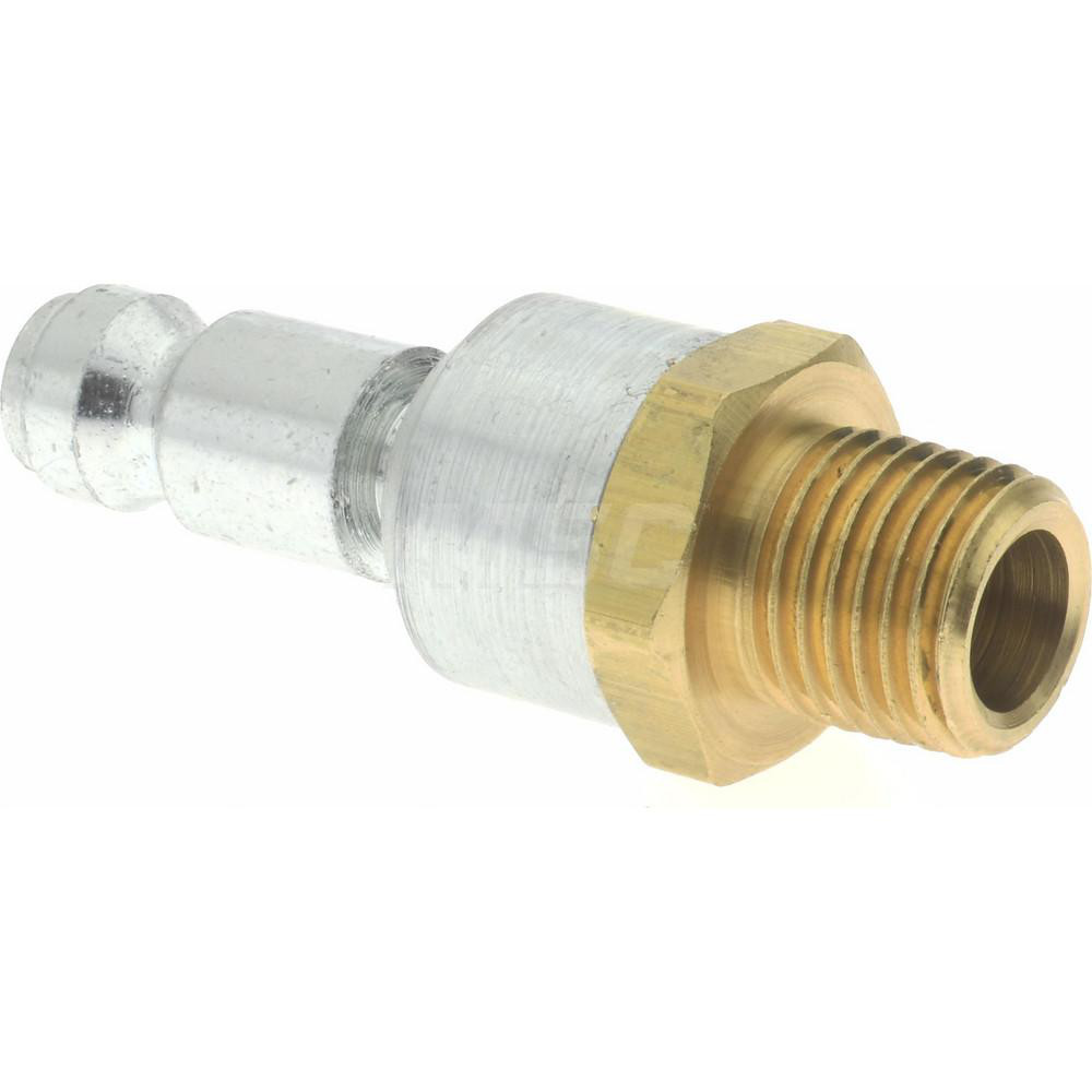Coilhose Pneumatics Pneumatic Hose Coupling: 1/4" Thread, 1/4" Body Dia, Tru-Flate Automotive Interchange - 16-04BS