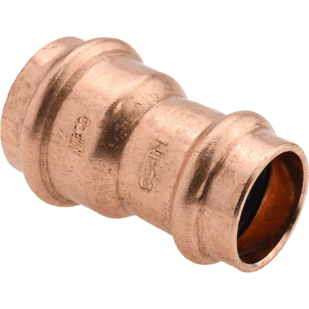 NIBCO Wrot Copper Pipe Fitting Reducer: 1" x 3/4" Fitting, FTG x P, Press Fitting, Lead Free - 9008305PC