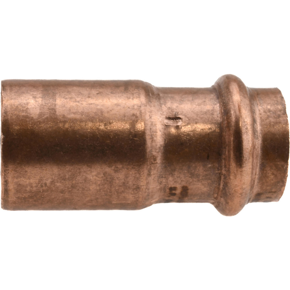 NIBCO Wrot Copper Pipe Fitting Reducer: 1" x 3/4" Fitting, FTG x P, Press Fitting, Lead Free - 9008305PC