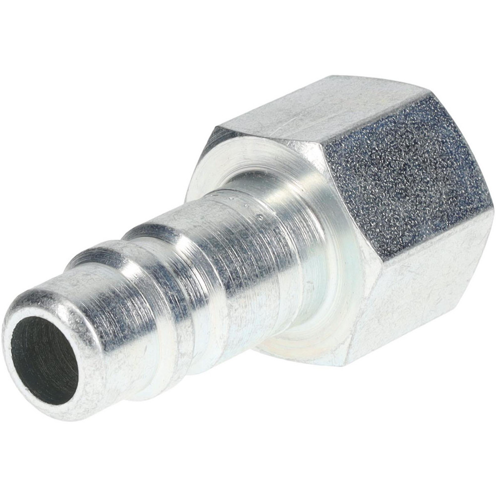 Parker Pneumatic Hose Coupling: 1/2-14, 1/2" Body Dia, Industrial Interchange - H3F