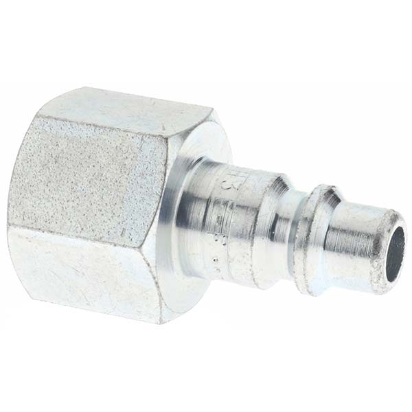 Parker Pneumatic Hose Coupling: 1/2-14, 1/2" Body Dia, Industrial Interchange - H3F