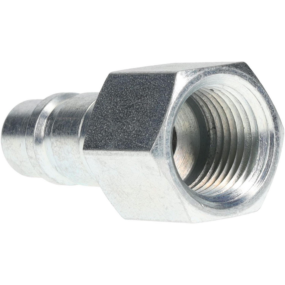 Parker Pneumatic Hose Coupling: 1/2-14, 1/2" Body Dia, Industrial Interchange - H3F