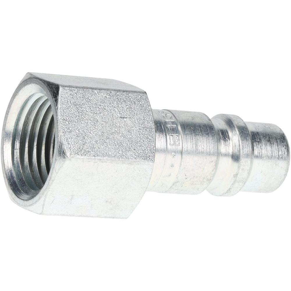 Parker Pneumatic Hose Coupling: 1/2-14, 1/2" Body Dia, Industrial Interchange - H3F