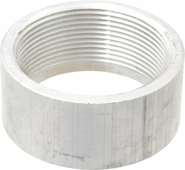 Merit Brass 3/4 x 2" 6061 Aluminum Pipe Nipple - 8012-200