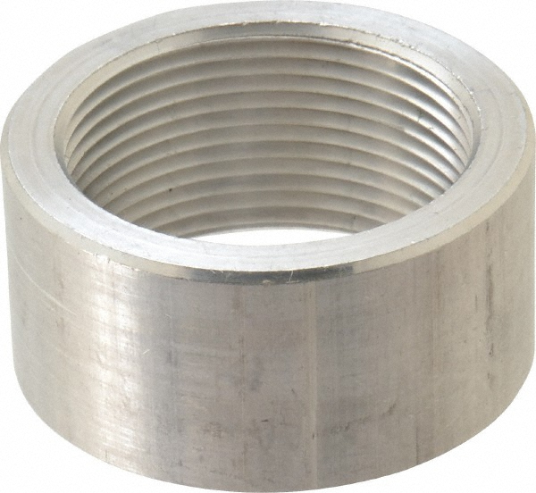 Merit Brass 3/4 x 2" 6061 Aluminum Pipe Nipple - 8012-200