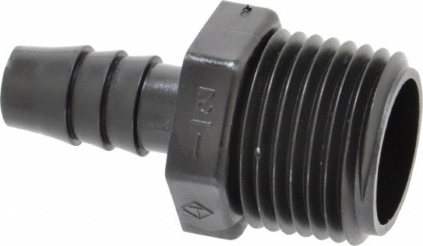 NewAge Industries Barbed Tube Union Elbow: 3/8" Barbs - 5012658