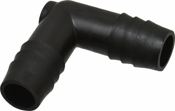 NewAge Industries Barbed Tube Union Elbow: 3/8" Barbs - 5012658