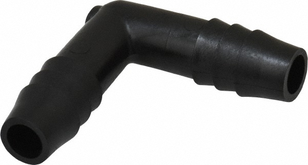 NewAge Industries Barbed Tube Union Elbow: 3/8" Barbs - 5012658