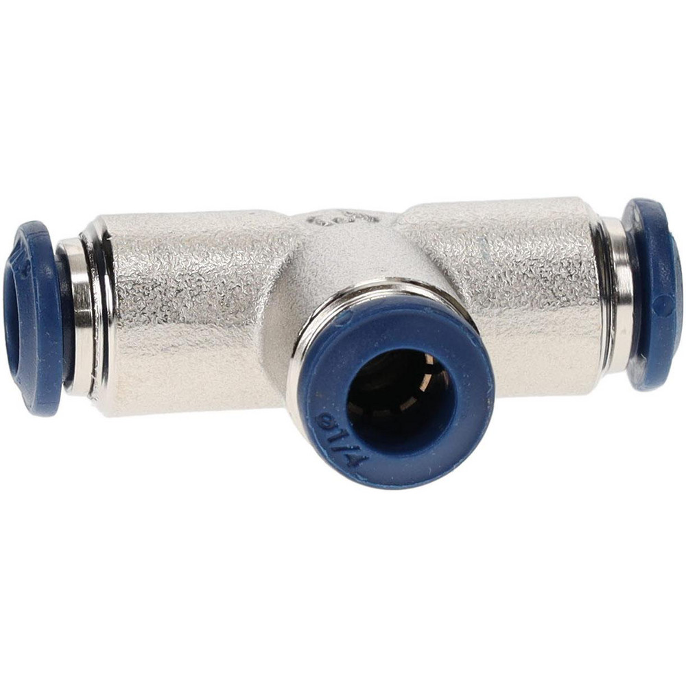 PRO-SOURCE Push-to-Connect Tube x Tube Fitting: Union Elbow, 1/4" OD - 2555901465PRO