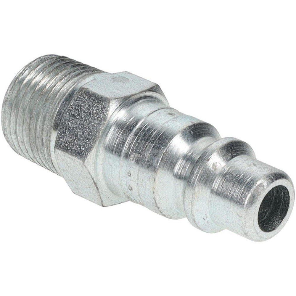 Parker Pneumatic Hose Coupling: 3/8-18, 1/2" Body Dia, Industrial Interchange - H0F