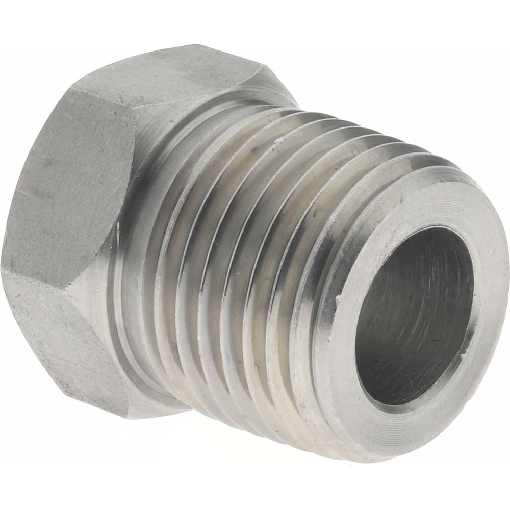 Merit Brass Pipe Bushing: 1/2 x 1/4", 304 & 304L Stainless Steel - 3414D-0804