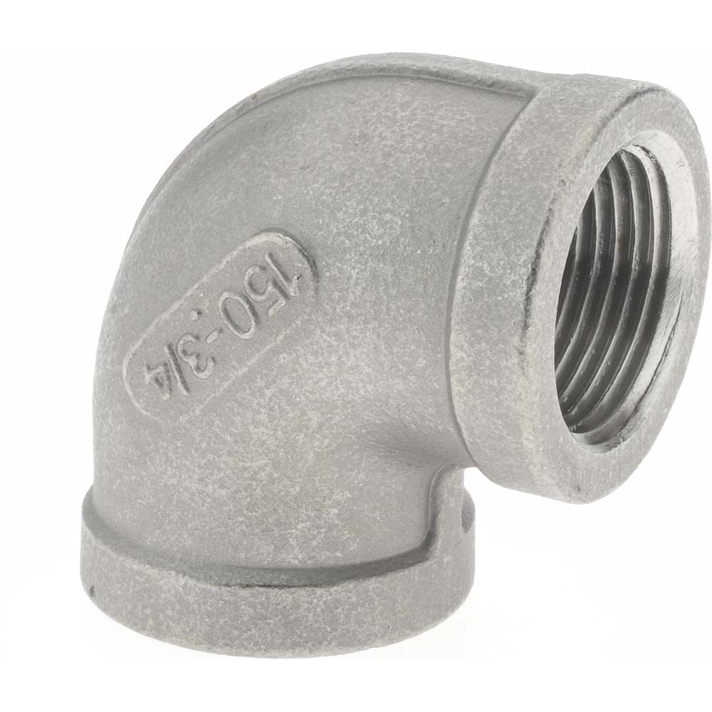 Value Collection Pipe 90 deg Elbow: 3/4", 316 Stainless Steel - 6LB903/4