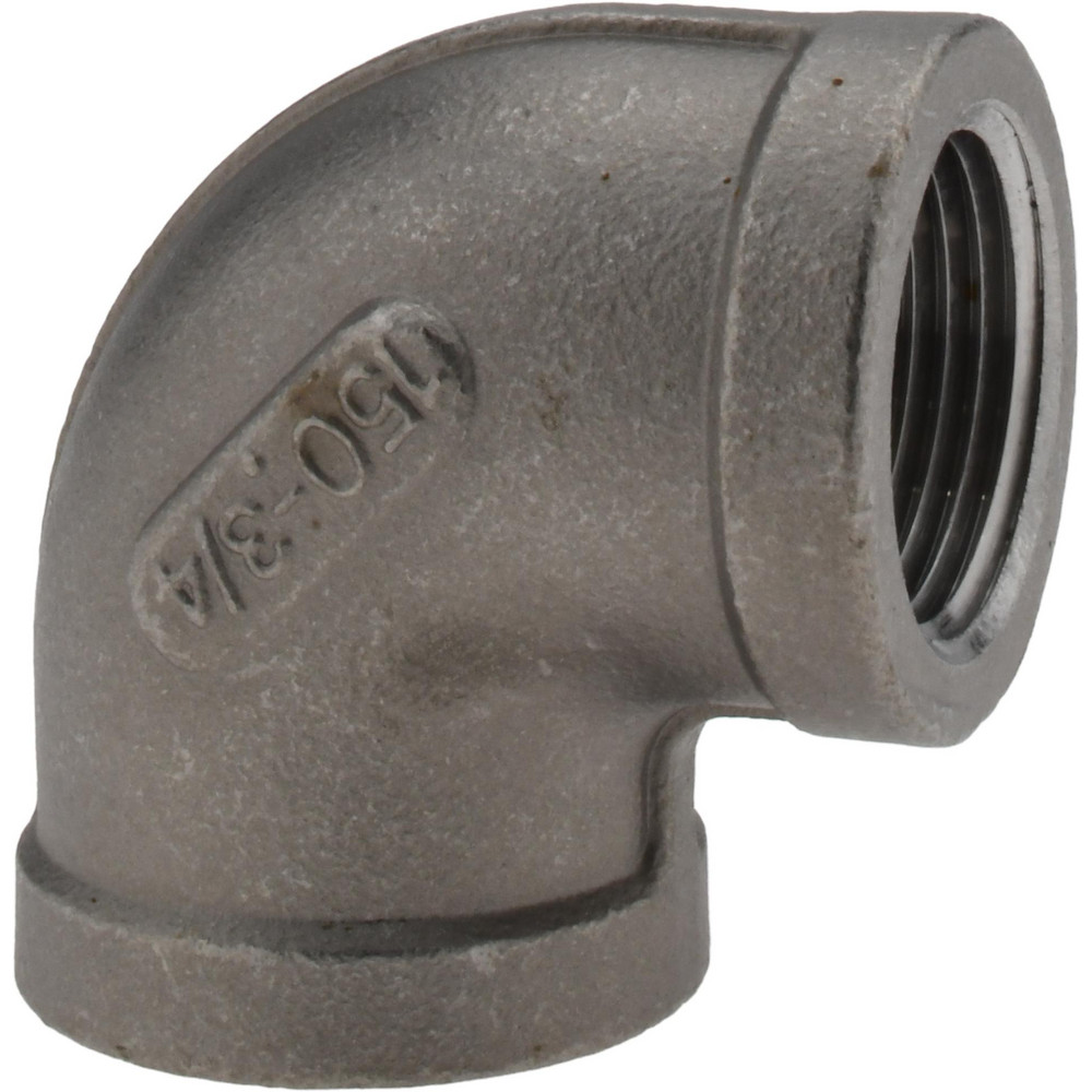 Value Collection Pipe 90 deg Elbow: 3/4", 316 Stainless Steel - 6LB903/4