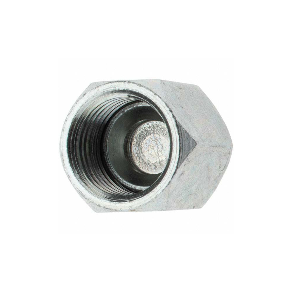 Parker Steel Flared Tube Cap: 3/8" OD, 37 deg Flared Angle - KP80601