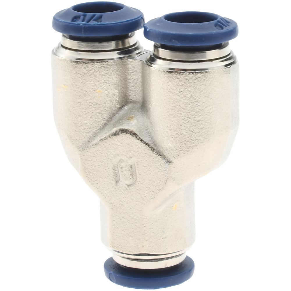 PRO-SOURCE Push-to-Connect Tube x Tube Fitting: 1/4" OD - 2558501465PRO