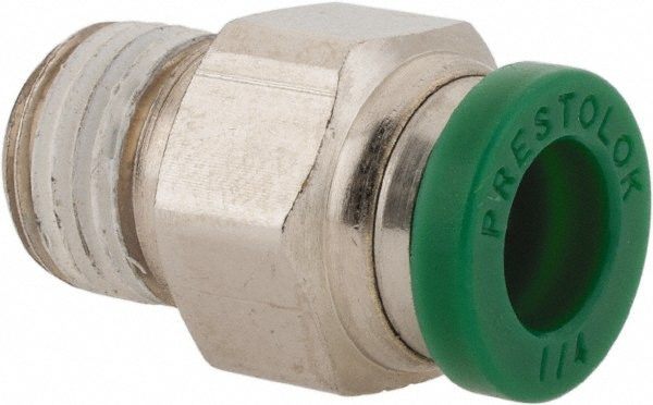 PRO-SOURCE Push-to-Connect Tube x Tube Fitting: 1/4" OD - 2558501465PRO