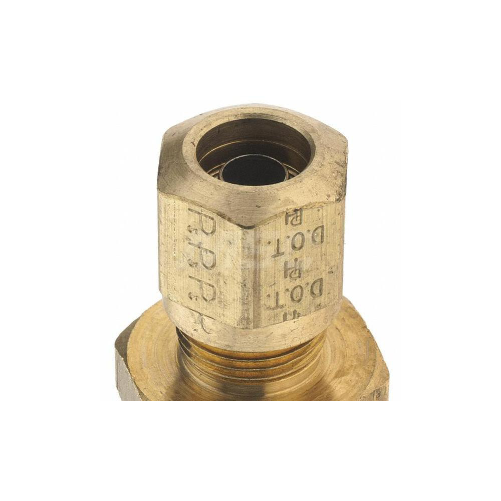 Parker Compression Tube Connector: 3/8" Tube OD, Compression x MNPT - -10765-X