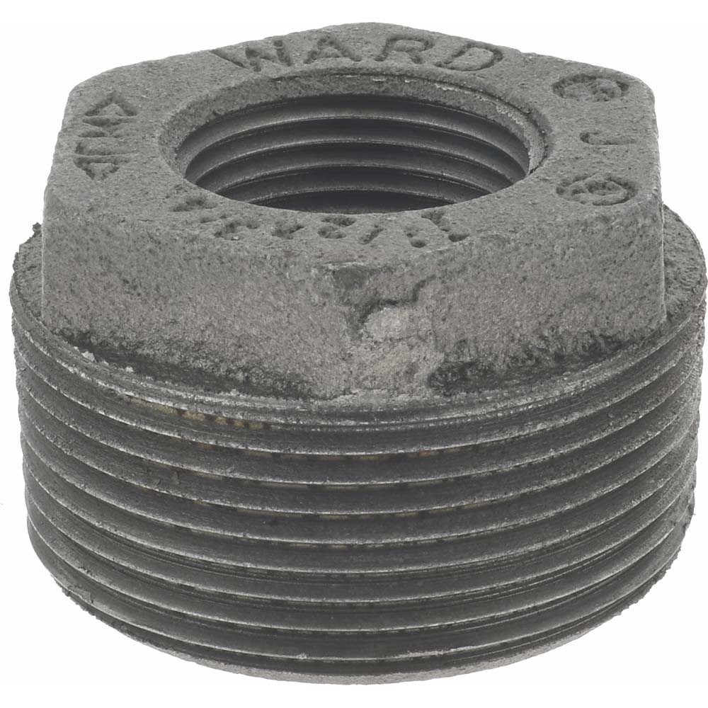 Merit Brass Pipe Bushing: 1-1/2 x 1/2", 304 Stainless Steel - K414-2408