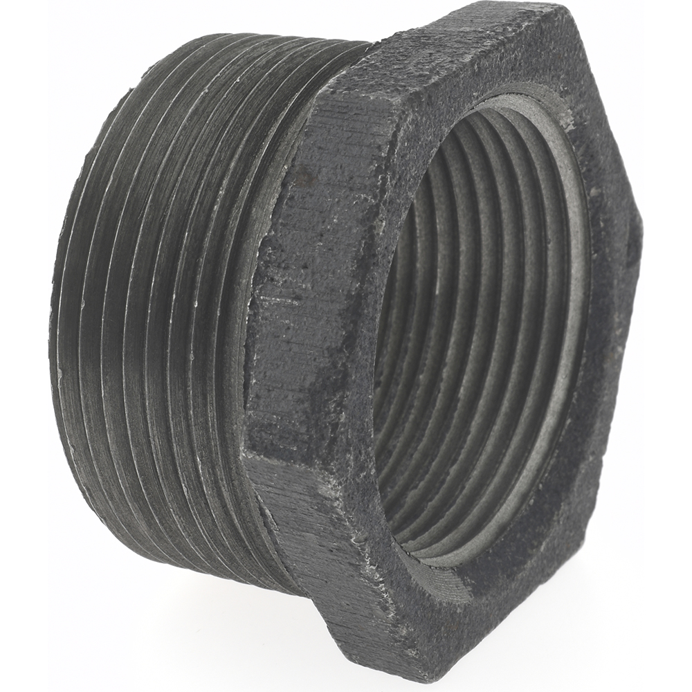 Merit Brass Pipe Bushing: 1-1/2 x 1/2", 304 Stainless Steel - K414-2408