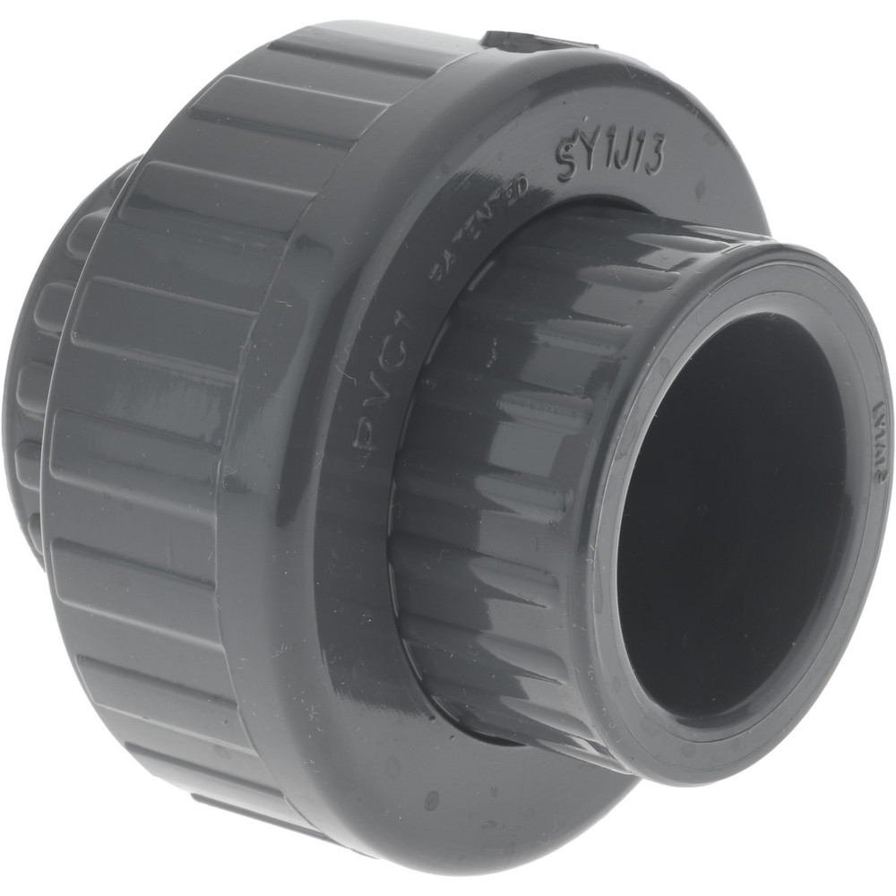 PRO-SOURCE 1-1/4" PVC Plastic Pipe Union with EPDM O-Ring - 898-012