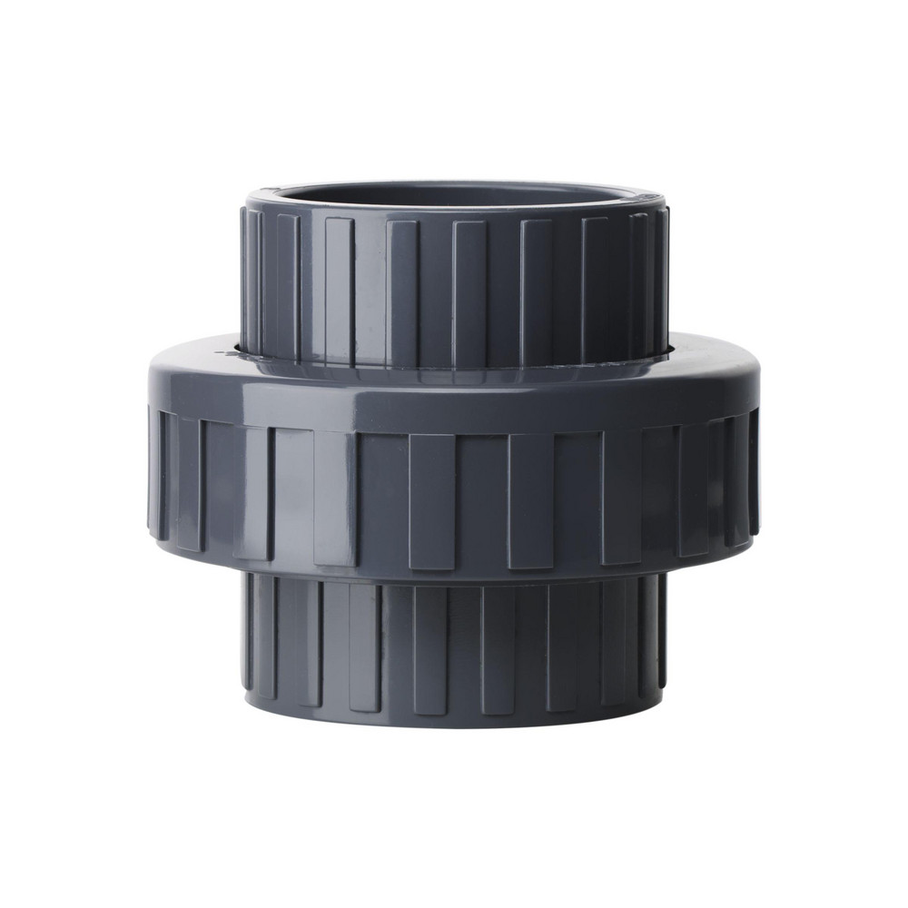 PRO-SOURCE 1-1/4" PVC Plastic Pipe Union with EPDM O-Ring - 898-012