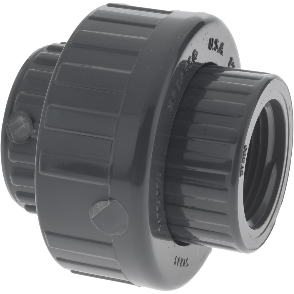PRO-SOURCE 1-1/4" PVC Plastic Pipe Union with EPDM O-Ring - 898-012