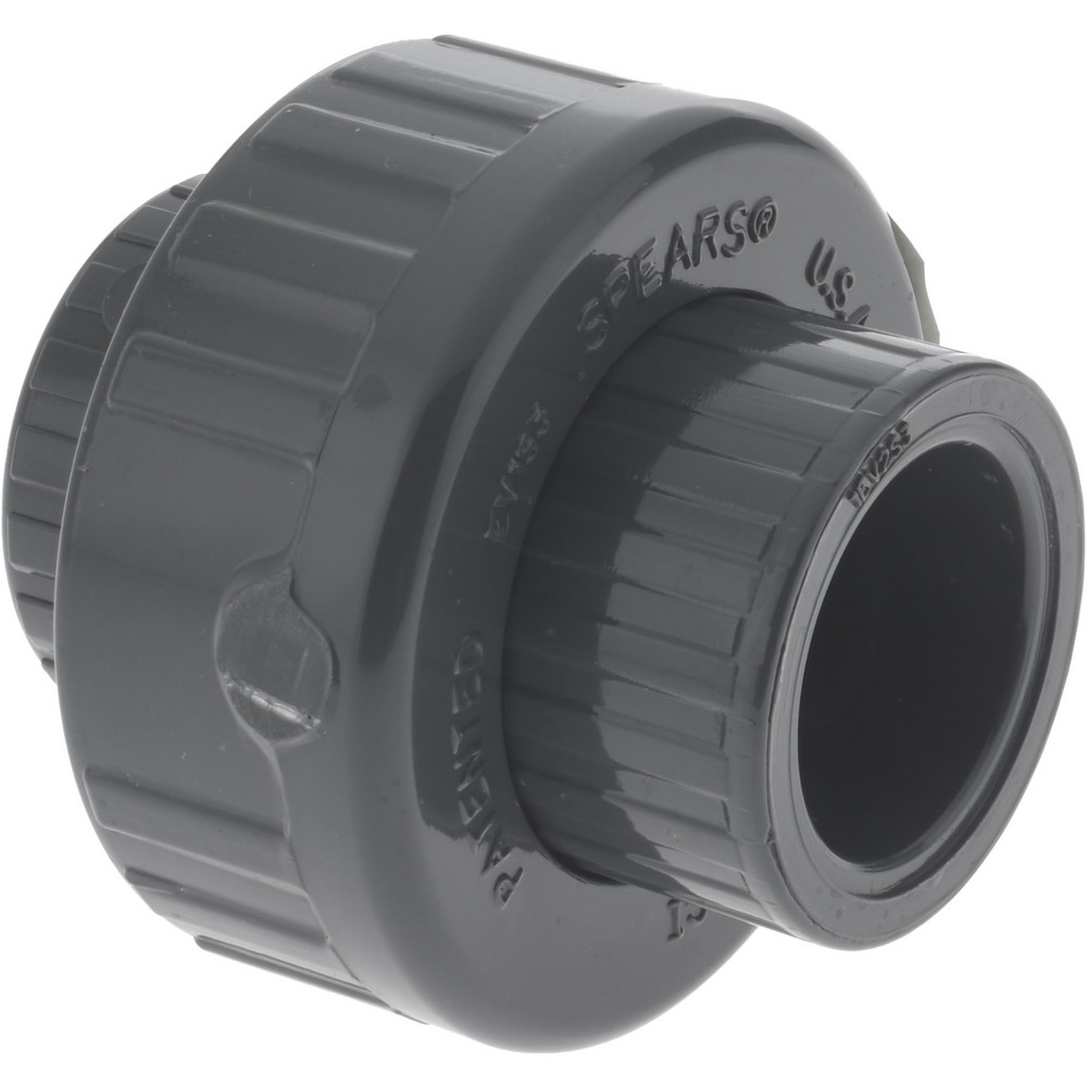 PRO-SOURCE 1-1/4" PVC Plastic Pipe Union with EPDM O-Ring - 898-012