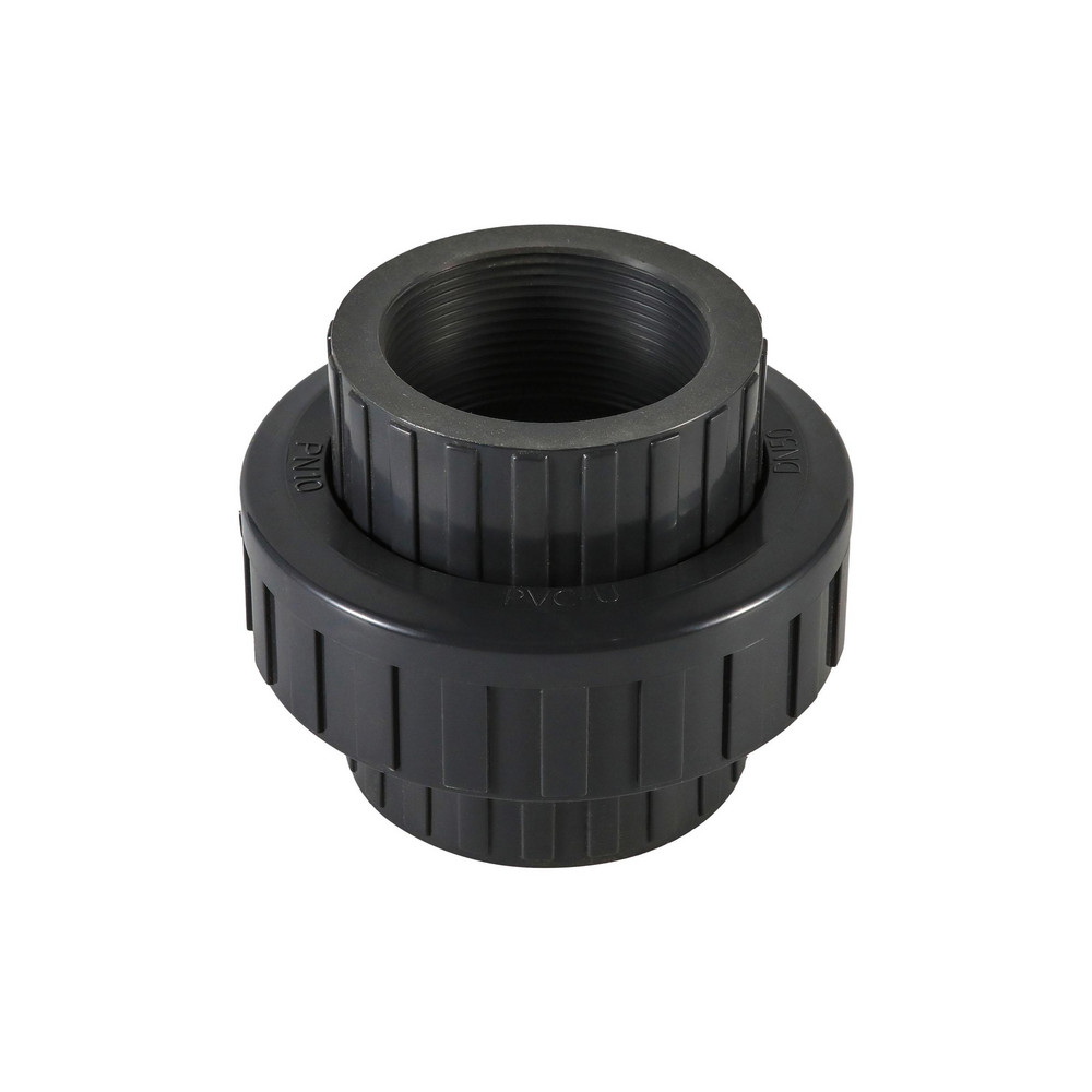 PRO-SOURCE 1-1/4" PVC Plastic Pipe Union with EPDM O-Ring - 898-012