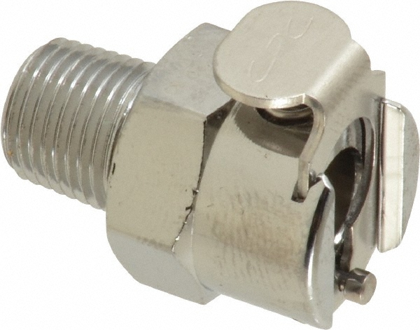 CPC Colder Products 1/8" Inside Tube Dia, Brass, Quick Disconnect, Hose Barb Inline Coupling Insert - MC2202