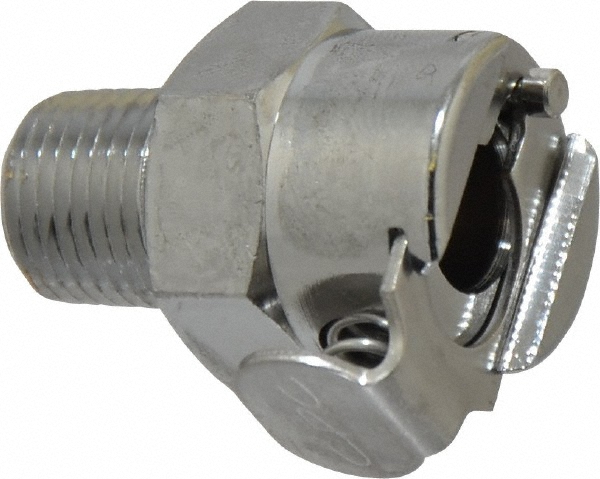 CPC Colder Products 1/8" Inside Tube Dia, Brass, Quick Disconnect, Hose Barb Inline Coupling Insert - MC2202
