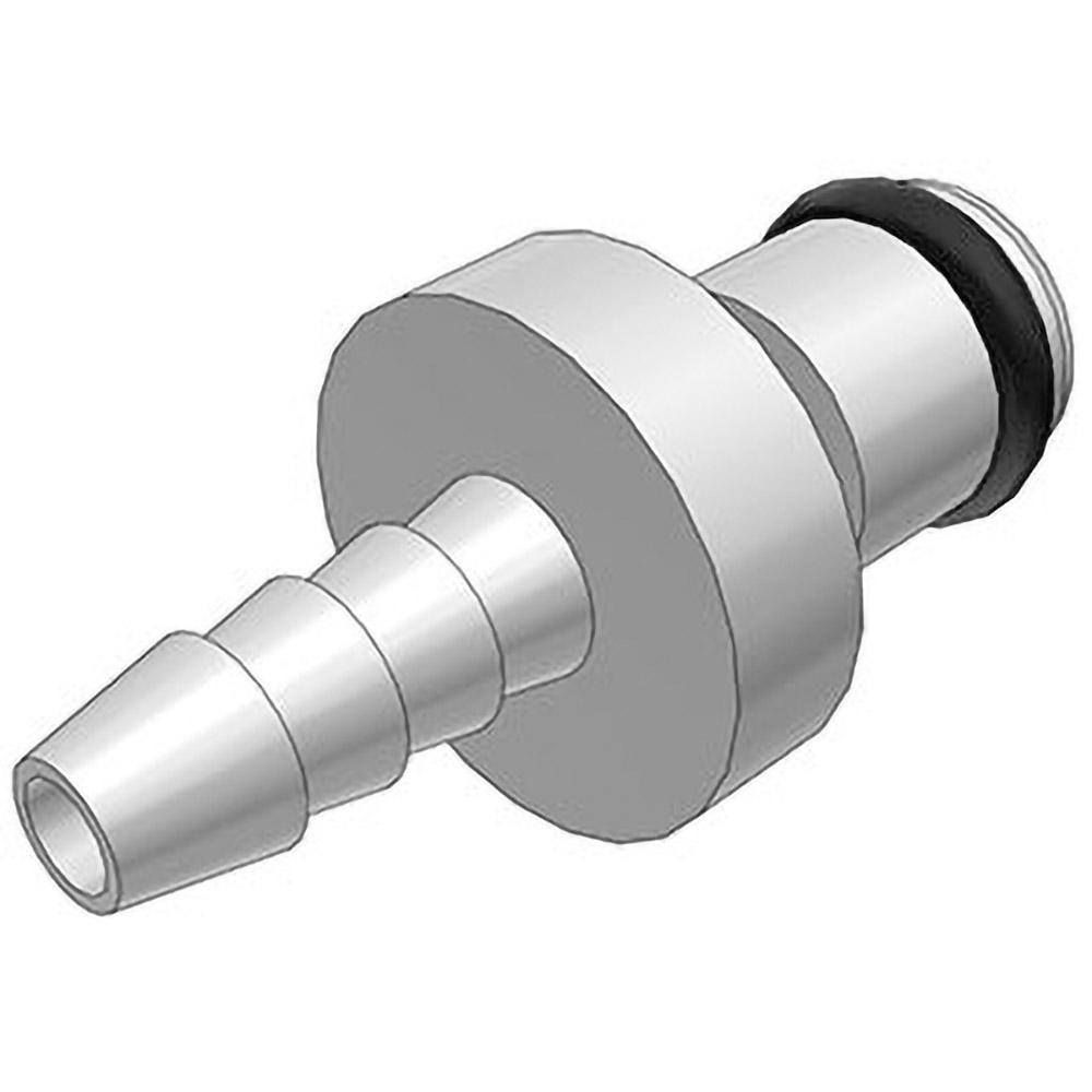 CPC Colder Products 1/8" Inside Tube Dia, Brass, Quick Disconnect, Hose Barb Inline Coupling Insert - MC2202
