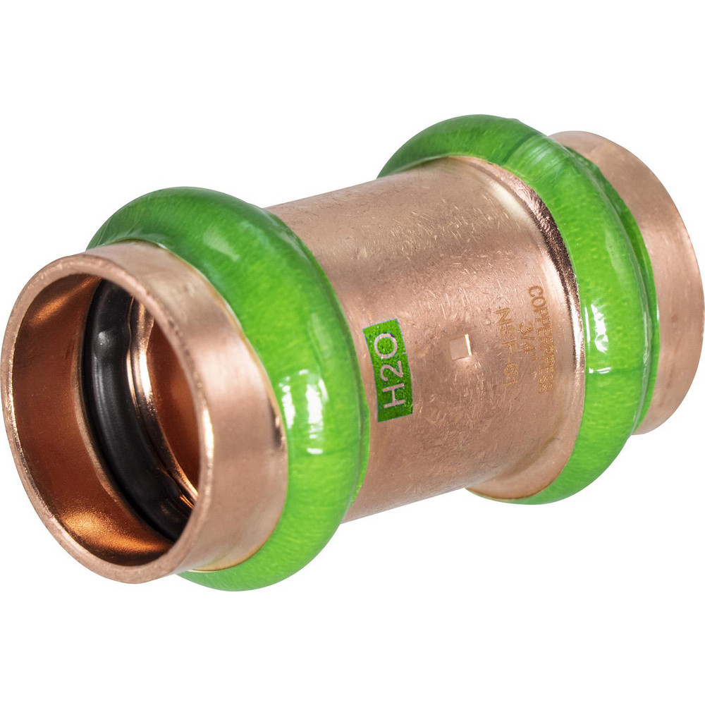 Merit Brass Copper Pipe Fittings: Fitting Type: 45 Deg Elbow; Fitting Size: 3/4; Style: Press Fitting; Connection Type: Push-to-Connect - MB11480