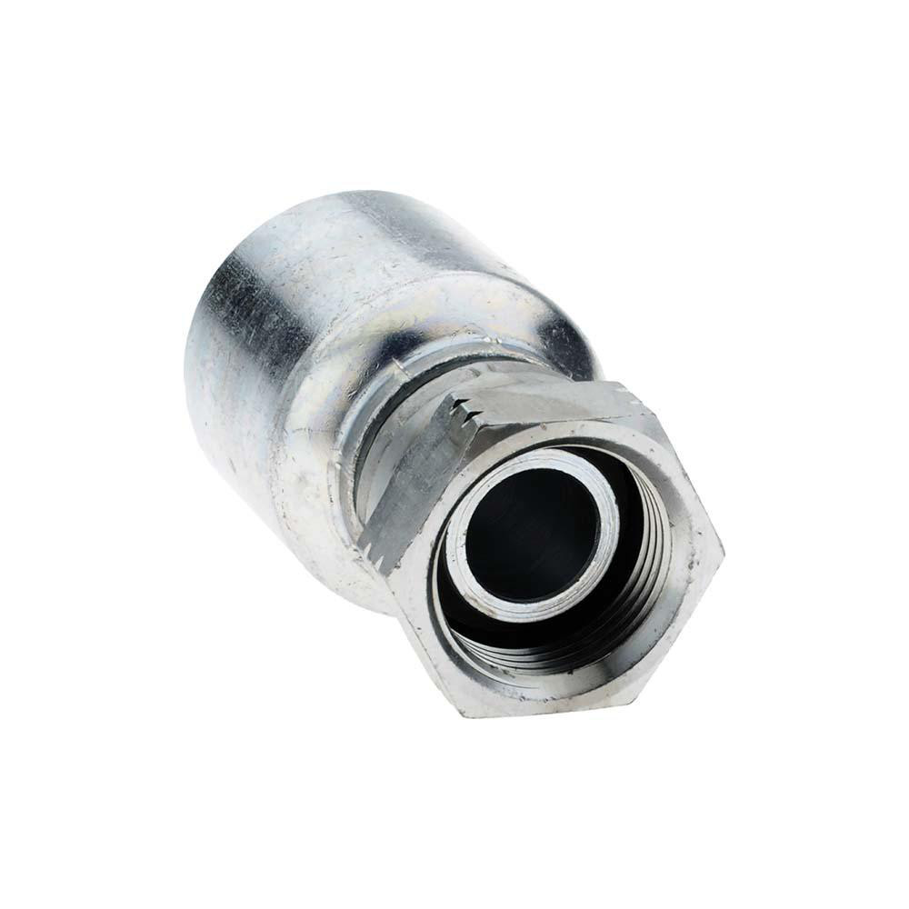 Parker Hydraulic Hose Female Pipe Rigid Fitting: 0.75" ID, 12 mm, 3/4" - PP-00107