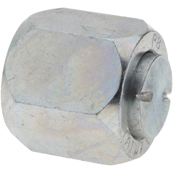 Parker Steel Flared Tube 90 Deg Male Elbow: 3/8" OD, 37 deg Flared Angle - KP65775