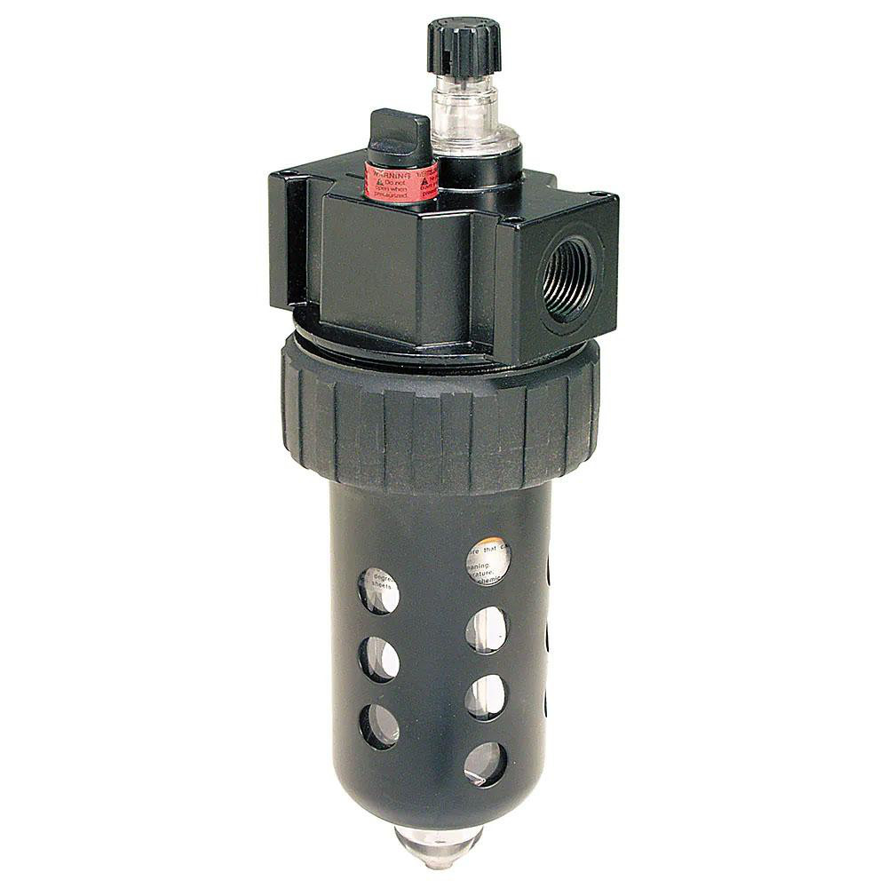 Parker Pneumatic Hose Coupling: 1/4-18, 1/4" Body Dia, High Flow Interchange - 25KAIN13MPN