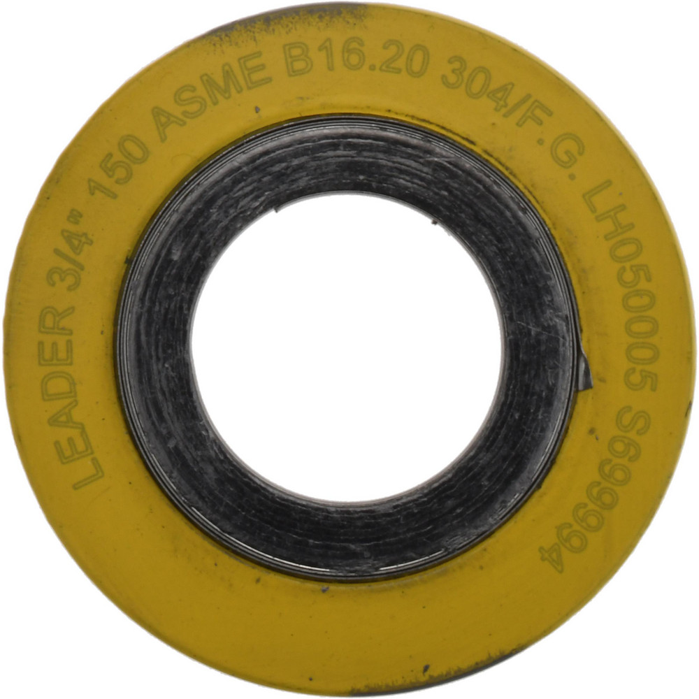 Value Collection Flange Gasket: For 3/4" Pipe, Carbon Steel & Stainless Steel - 3194793