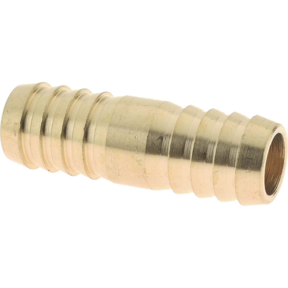 CerroBrass Barbed Push-On Hose Male Connector: 3/4" NPTF, Brass, 3/4" Barb - 30210