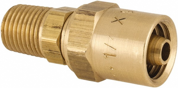 Dixon Valve & Coupling 1/4 NPTF, Reusable Hose Male Fitting - MSC1836104K