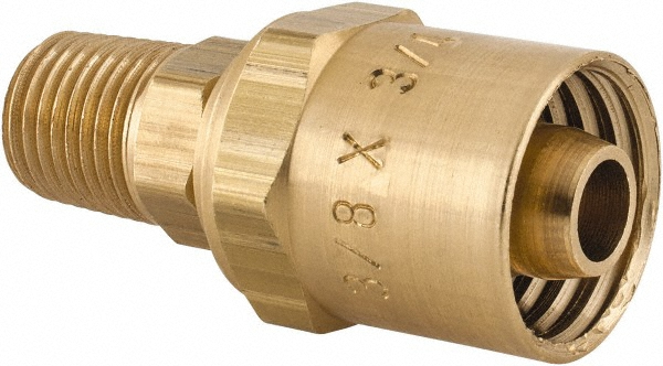 Dixon Valve & Coupling 1/4 NPTF, Reusable Hose Male Fitting - MSC1836104K