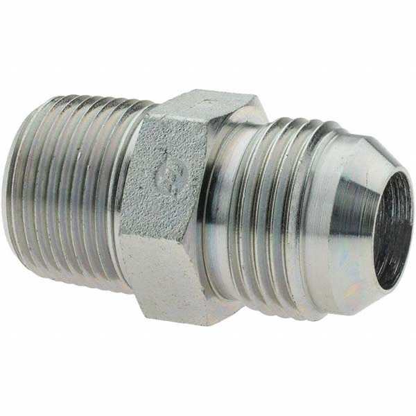 Value Collection Steel Flared Tube Connector: 1/2" OD, 37 deg Flared Angle - C34179