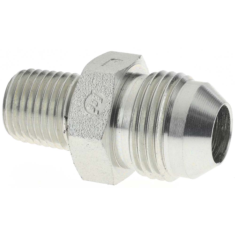 Value Collection Steel Flared Tube Connector: 1/2" OD, 37 deg Flared Angle - C34179