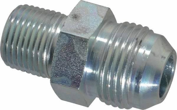 Value Collection Steel Flared Tube Connector: 1/2" OD, 37 deg Flared Angle - C34179