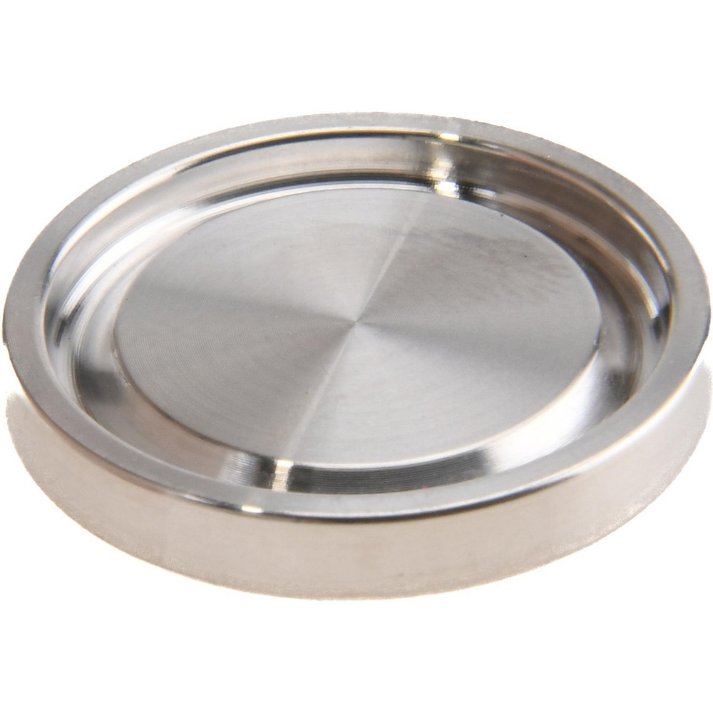 VNE Sanitary Stainless Steel Pipe End Cap: 1-1/2", Clamp Connection - EG16A-6L1.5