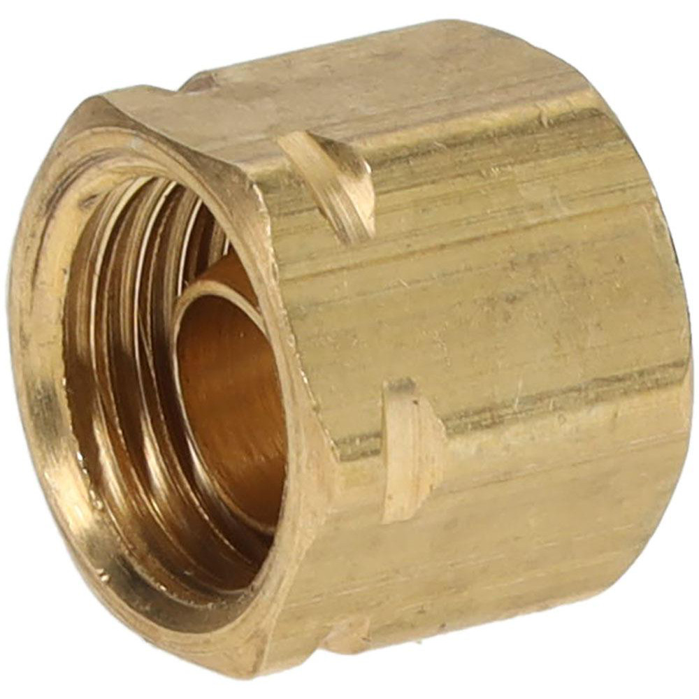 Parker Compression Tube Nut and Sleeve Assembly: 3/16" Tube OD, Compression - 61CA-3