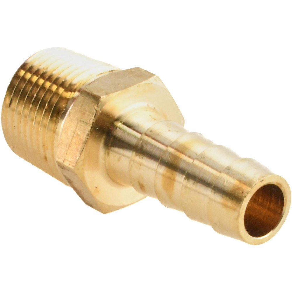 ANDERSON METALS Barbed Hose Fitting: 3/8" x 3/8" ID Hose, Female Connector - 757002-0606