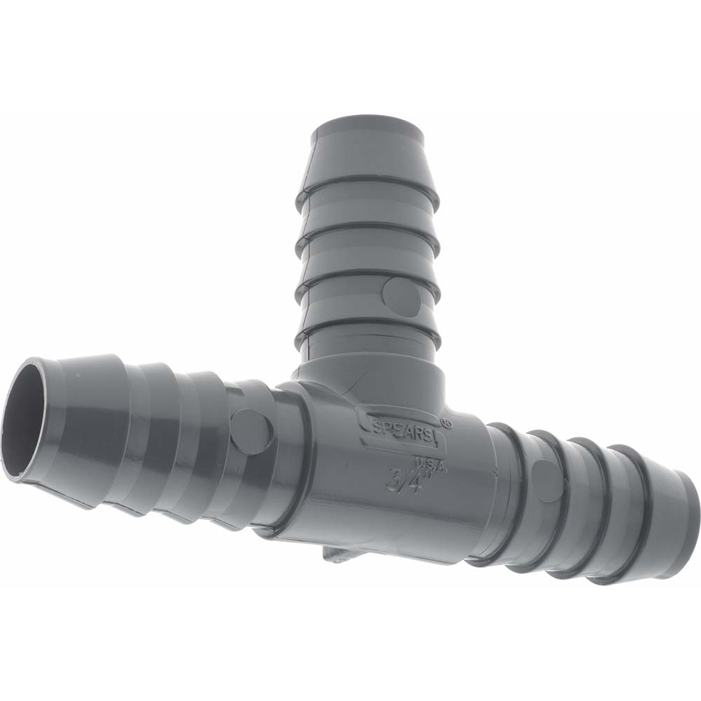 Value Collection Barbed Tube Elbow: 3/4" Barbs, 3/4" MIPT - 1413-007