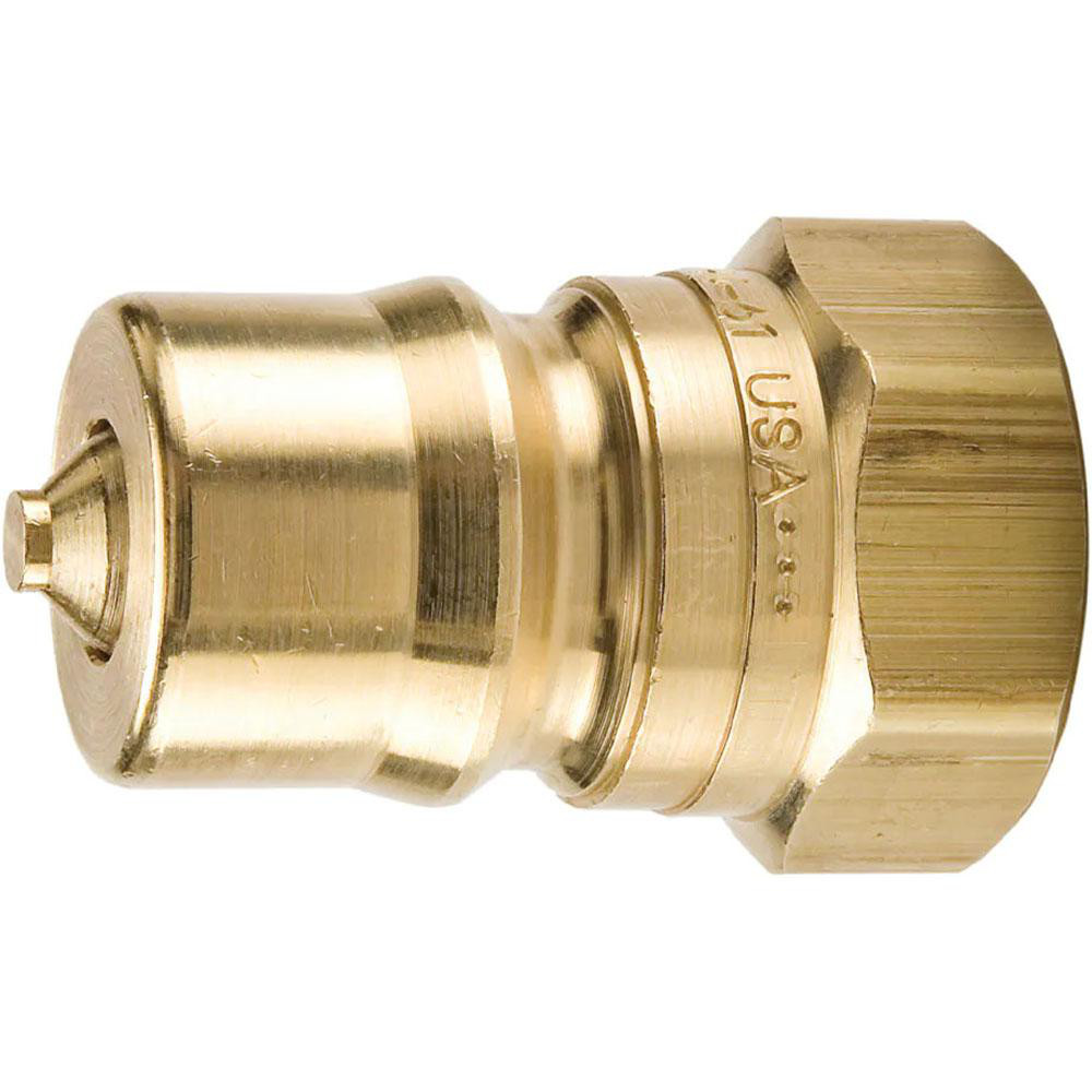 Parker Hydraulic Hose Female Pipe Rigid Nipple Fitting: 1", 1", 1,000 psi - BH8-61