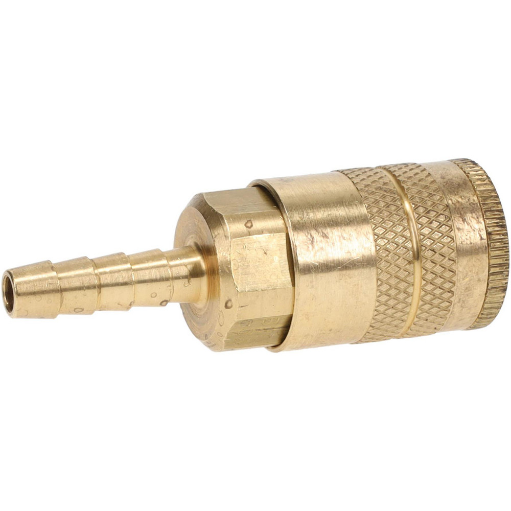 Parker Pneumatic Hose Coupling: 1/4" Body Dia, Industrial Interchange - B20-3B