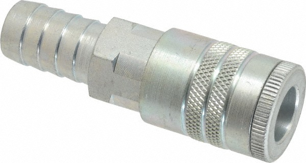 Parker Pneumatic Hose Coupling: 1/2" Body Dia, Tru-Flate Automotive Interchange - 16-7B
